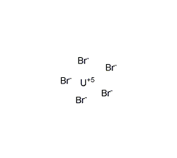 五溴化铀结构式
