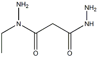乙基3-肼基-3-羰基丙酸盐结构式