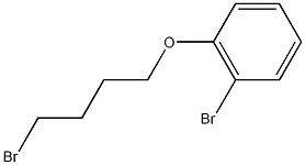 1-(4-溴丁氧基)-2-溴苯结构式