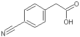 4-氰基苯乙酸结构式