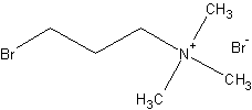 (3-溴丙基)三甲基溴化铵结构式