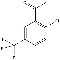 2'-氯-5'-(三氟甲基)苯乙酮结构式