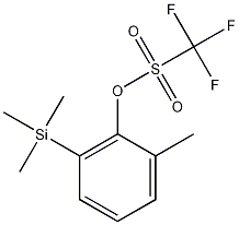 2-甲基-6-(三甲基硅烷基)苯基三氟甲磺酸结构式