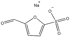 5-甲酸基-2-呋喃硫酸钠结构式