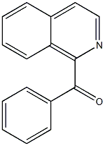 1-苯酰基异喹啉结构式