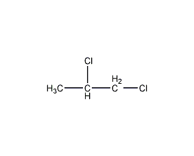 1,2-二氯丙烷结构式