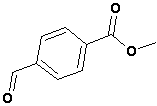 甲基m-甲酰苯甲酸甲酯结构式