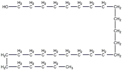 正二十八烷醇结构式