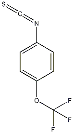 异硫氰酸-4-(三氟甲氧基)苯酯结构式