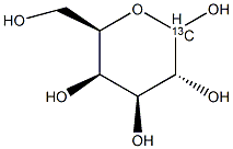 D-半乳糖-1-13C结构式