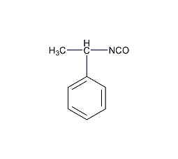 (R)-(+)-1-异氰酸苯乙酯结构式