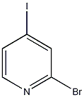 2-溴-4-碘吡啶结构式