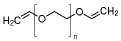 聚(乙二醇)二乙烯基醚结构式