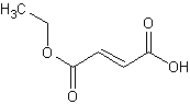 富马酸单乙酯结构式