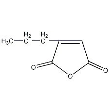 正丙基顺丁烯二酸酐结构式