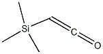 (三甲基甲硅烷基)烯酮结构式