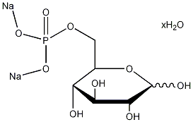 D-葡萄糖6-磷酸二钠盐水合物结构式