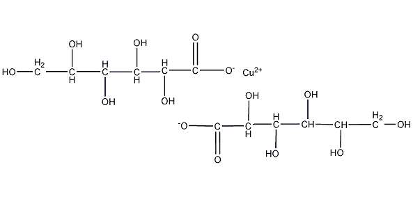 葡萄糖酸铜结构式