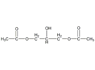 2-羟丙酯-1,3-二基醋酸结构式