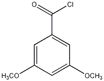 3,5-二甲氧基苯甲酰氯结构式