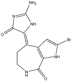 10Z-Hymenialdisine结构式