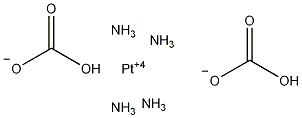 四氨合碳酸氢铂结构式