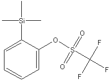 2-(三甲基硅基)苯基三氟甲烷磺酸盐结构式