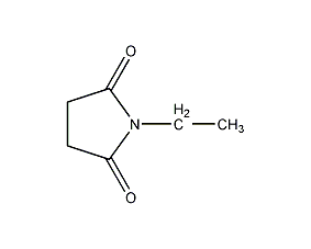 N-乙基马来酰亚胺结构式