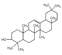 β-香树素结构式