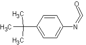 4-叔丁基苯基异氰酸酯结构式