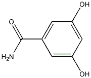 3,5-二羟基苯甲酰胺结构式
