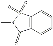N-甲基糖精结构式