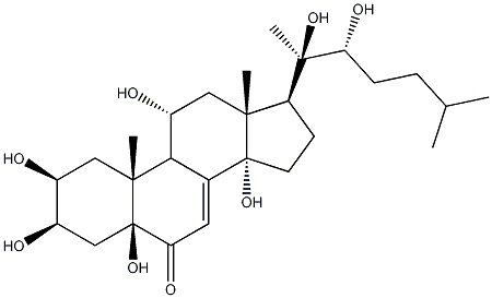 米乐甾酮A结构式