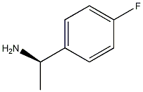 (R)-(+)-1-(4-氟苯基)乙胺结构式