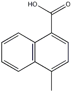 4-甲基-1-萘甲酸结构式