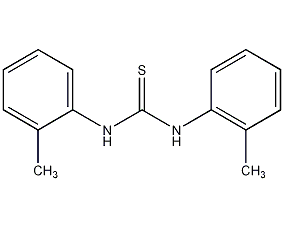 1,3-二邻甲苯基-2-硫脲结构式