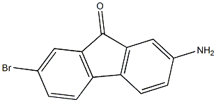 2-氨基-7-溴-9-芴酮结构式