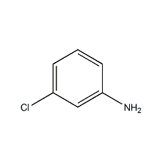 3-氯苯胺结构式