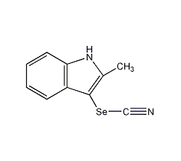 2-Methyl-3-(cyanoseleno)-1H-indole