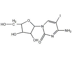 5-碘胞苷结构式