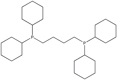 1,4-二(二环己基膦基)丁烷结构式