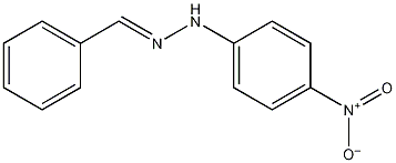 苯甲醛4-硝基苯腙结构式