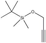 叔丁基二甲基(2-丙炔氧基)硅烷结构式