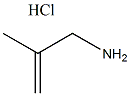 2-甲基烯丙基胺盐酸盐结构式