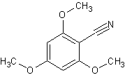 2,4,6-三甲氧基苯甲腈结构式