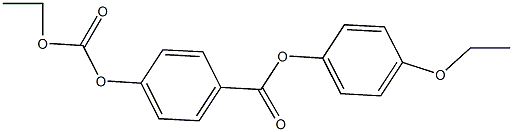 4-(4-乙氧基苯氧基羰基)苯碳酸乙酯结构式
