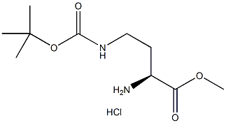 H-DAB(BOC)-OME HCL结构式