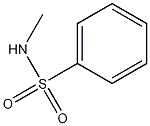 N-甲基苯磺酰胺结构式