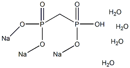 亚甲基二膦酸三钠盐四水结构式