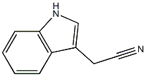 吲哚-3-乙腈结构式